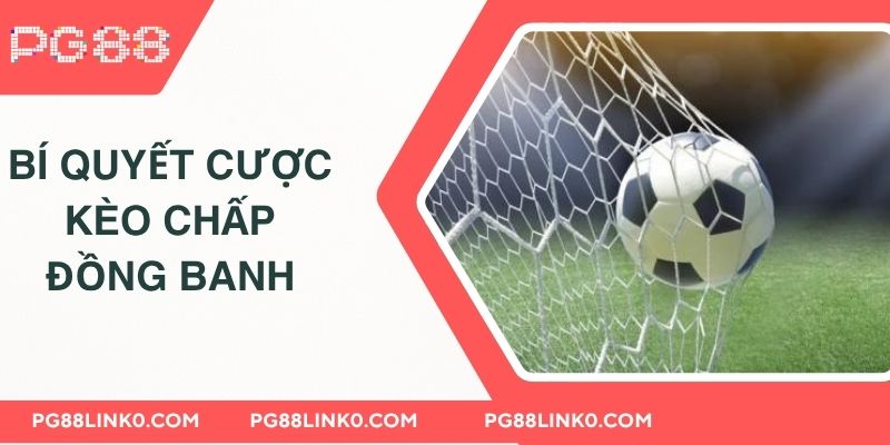 Bí quyết cược kèo chấp đồng banh hiệu quả